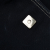 Fendi B Fendi Blue Navy Canvas Fabric FF Marble Logo Shoulder Bag Italy