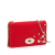 Mulberry AB Mulberry Red Calf Leather Bayswater Valentines Wallet on Chain China