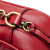 Gucci B Gucci Red Calf Leather Small GG Marmont Crossbody Italy