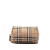 Burberry B Burberry Brown Beige Canvas Fabric Mini House Check Handbag Italy