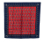 Hermès B Hermès Red with Multi Silk Fabric Les Artificiers Scarf France