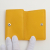 Balenciaga Papier Mini Wallet in Yellow Leather