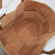 Bottega Veneta The Arco Large Maxi Intrecciato Leather Tote Bag Wood Brown