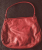 Maison Martin Margiela Grand sac en cuir rouge foncé