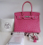 Hermès Hermes Birkin 30 pink ostrich bag