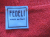 Fedeli Feine rote Sommerstrickjacke aus Leinen M-L-XL