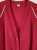 Fedeli Fine red linen knit summer cardigan M-L-XL