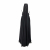 Elie Saab evening dress in black silk with back drape