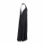 Elie Saab abendkleid aus schwarzer Seide mit Rückenschlitz