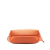 Salvatore Ferragamo B Ferragamo Orange Calf Leather Gancini Handbag Italy