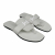 Hermès Galerie-Flip-Flops aus weißem Leder