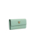 Gucci AB Gucci Green Light Green Calf Leather Guccissima Signature Crystal Cat Continental Wallet Italy