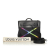 Louis Vuitton AB Louis Vuitton Black Calf Leather Taiga Rainbow Steamer PM France