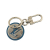 Louis Vuitton B Louis Vuitton Silver Brass Metal LV Circle Bag Charm and Key Holder Italy