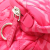 Chanel A Chanel Pink Nylon Fabric Printed Coco Neige Convertible Backpack France