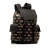 Gucci AB Gucci Black Coated Canvas Fabric GG Supreme Bestiary Bee Backpack Italy