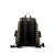 Gucci AB Gucci Black Coated Canvas Fabric GG Supreme Bestiary Bee Backpack Italy