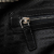 Prada B Prada Black Calf Leather Glace Crossbody Italy