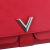Louis Vuitton B Louis Vuitton Red Calf Leather Monogram Cuir Plume Ecume Very Chain Bag Italy