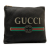 Gucci AB Gucci Black Calf Leather Gucci Logo Clutch Bag Italy