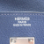Hermès B Hermès Blue Calf Leather Togo Birkin 40 France