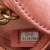 Chanel AB Chanel Pink Lambskin Leather Leather 19 Round Lambskin Clutch With Chain Italy