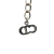 Christian Dior B Dior Silver Brass Metal Logo Cube Pendant Necklace Italy