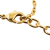 Louis Vuitton B Louis Vuitton Gold Gold Plated Metal Essential V Bracelet Italy