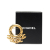 Chanel AB Chanel Gold Gold Plated Metal CC Swing Brooch France
