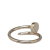Cartier B Cartier Silver 18K White Gold Metal Juste Un Clou Ring in France
