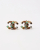 Chanel CC Multicolored Rhinestone Earrings