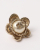 Chanel CC Flower Faux Pearl Earrings