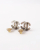 Chanel Cc Silver Clip-on Earrings