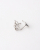 Christian Dior Logo Silver-toned Earrings