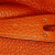 Hermès AB Hermès Orange Calf Leather Clemence Lindy 26 France