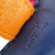 Hermès AB Hermès Blue with Multi Calf Leather Grigri Rodeo Bag Charm TPM France