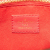Louis Vuitton B Louis Vuitton Red Calf Leather Monogram Double V Satchel France