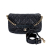 Chanel Jumbo Distressed Caviar Black Bag