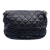 Chanel Jumbo Distressed Caviar Black Bag
