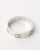 Gucci Gg 18k White Gold Ring
