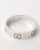 Gucci Gg 18k White Gold Ring