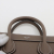 Celine Luggage Nano Drummed Calfskin Leather 2-Ways Tote Bag Grey
