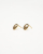 Fendi Ff Rhinestone Earrings