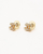 Chanel Coco Mark Rhinestone Earrings