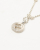 Gucci Interlocking G Flower Chain Silver Necklace