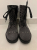 Zadig & Voltaire Joe boots daim gris studs