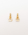Chanel Coco Mark Rhinestone Dangling Earrings
