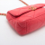 Chanel 19 Medium Matelassè Lambskin Leather 2-Ways Flap Handbag Red