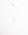 Louis Vuitton V Rhinestone Necklace