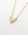 Louis Vuitton V Rhinestone Necklace